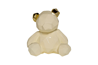 Статуэтка «Мишка» белая 1 (превью)