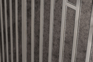 Комод зеркальный двухдверный