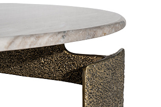 Стол журнальный круглый мраморный 2 (превью)