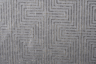 Ткань портьерная Глянец (Gloss) серая