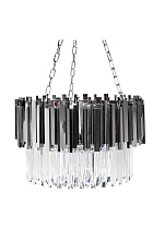 Люстра с кристаллами (хром)