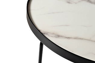 Столик журнальный Ройял Уайт (Royal White) белый