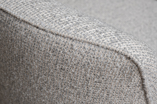 Кресло Rivoli вращающееся светло-бежевая рогожка