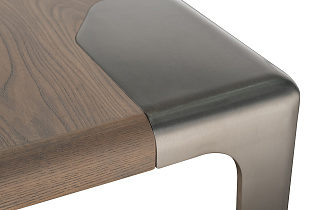 Стол обеденный "Закруглённый" (Smooth) шпон вяза