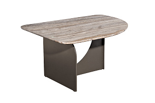 Столик журнальный Арка (Arco) травертин