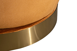 Кресло Наполи(Napoli) вращающееся велюровое с принтом