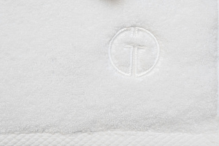 Полотенце «Соло» 100*150 белое 3 (превью)