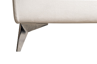 Кровать Siena велюровая кремовая