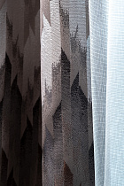 Портьера Каскада (Cascada) 275х260см серая