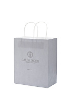 Пакет GARDA DECOR крафтовый 21*26*12 см серый
