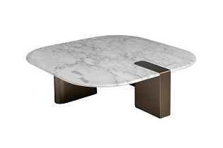 Стол журнальный Брендон (Brandon) мраморный 1 (превью)