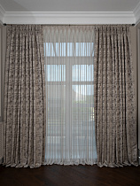 Тюль Серик (Serik) 275х320см бежевый