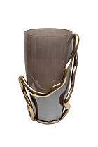 Ваза декоративная стеклянная Поток (Flow)