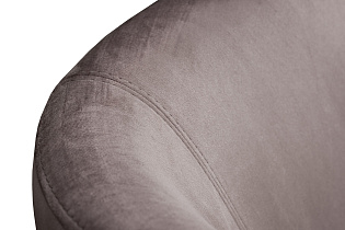 Кровать Siena велюровая коричневая