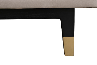 Диван Madrid Memory трехместный шенилл бежевый с кантом 9 (превью)