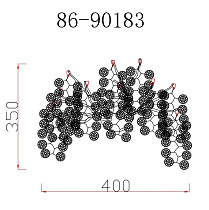 Бра Тенера (Tenera) золото