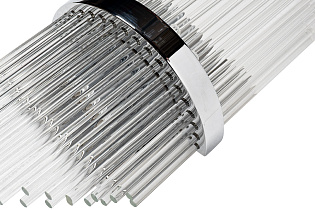 Бра стеклянное хром 2 (превью)