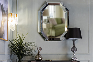 Зеркало декоративное в зеркальной раме 5 (превью)