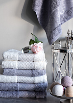 Полотенце "Венера" махровое 50*90 серое