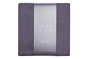 Простыня "Сопрано" на резинке 160х200х30см сиреневая