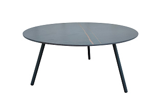 Стол кофейный Эмбрейс (Embrace) уличный черный