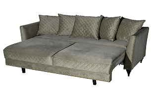 Диван Sorrento 230 трехместный раскладной оливковый