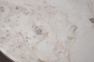 Столик журнальный Cass White белый мрамор 3 (превью)