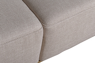 Диван двухместный серый