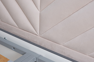 Кровать Милано Бейсик(Milano Basic) с подъемным механизмом бежевая