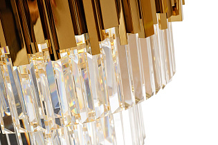 Люстра с кристаллами (золото) 3 (превью)