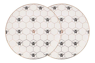 Набор из 2х обеденных тарелок «Harmony» «Пчёлы» 27 см 1 (превью)