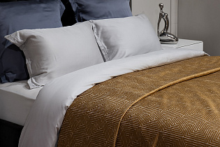 Покрывало Gloss 260х260см горчичное