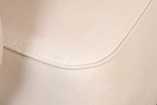 Кресло Olten велюровое кремовое