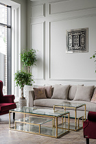 Кашпо напольное жемчужно-белое 3 (превью)