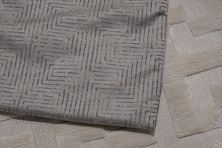 Покрывало Gloss 260х260см серое 4 (превью)