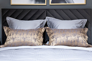 Комплект из 2х декоративных наволочек Хьюстон (Houston) 50х70см золотой