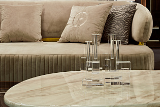 Ваза-подсвечник хрустальная