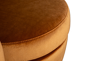 Кресло Наполи(Napoli) вращающееся велюровое с принтом