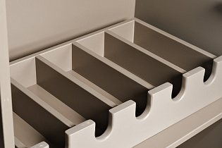 Комод высокий Космос (Space) с дверцами