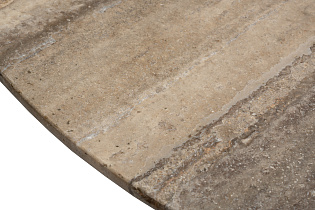 Стол обеденный круглый каменная столешница