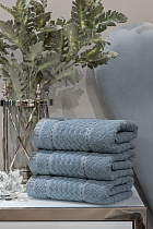 Полотенце «Наполи» 70*140 голубое 4 (превью)