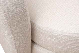 Кресло Napoli вращающееся бежевая рогожка