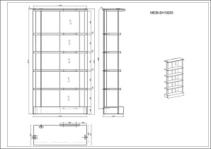 Стеллаж Бэль Эйр (Bel Air)