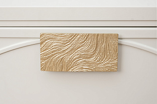 Тумбочка прикроватная с 2-мя ящиками бежевая 5 (превью)