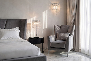 Кресло Сиена(Siena) велюровое коричневое