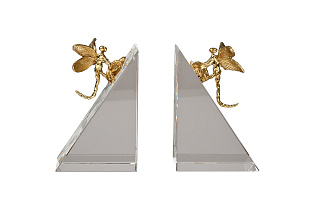 Держатели для книг «Стрекозы» хрустальные 1 (превью)