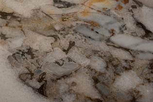 Стол журнальный мраморный/темный шпон 7 (превью)