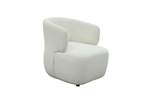 Кресло Tirolo букле белое