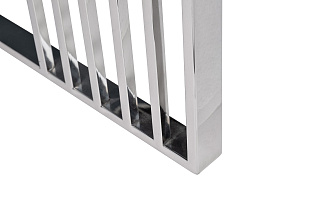 Столик журнальный черное стекло/серебро 4 (превью)