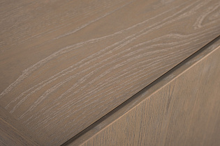 Комод "Закруглённый" (Smooth) шпон ясеня